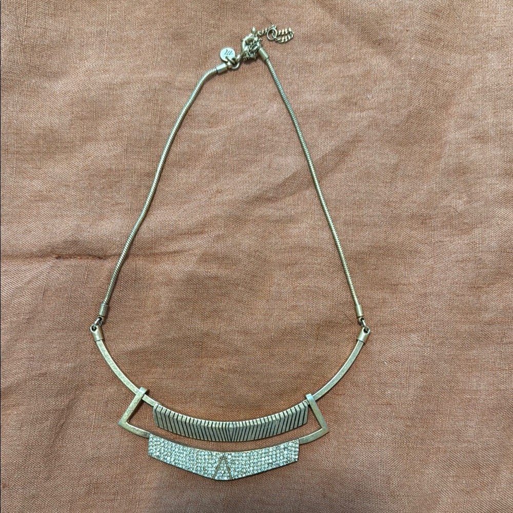 Madewell Gold Geometric Necklace
